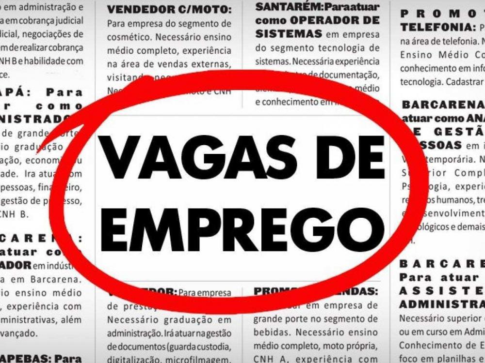 Economia em crescimento abre possibilidades até mesmo para mão de obra não especializada 