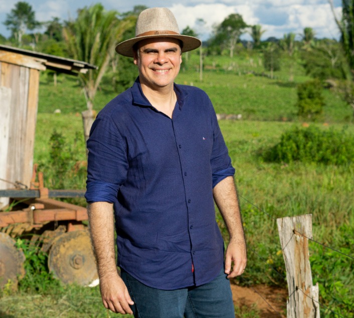 Alan Queiroz busca fortalecer a agricultura familiar em Cacoal