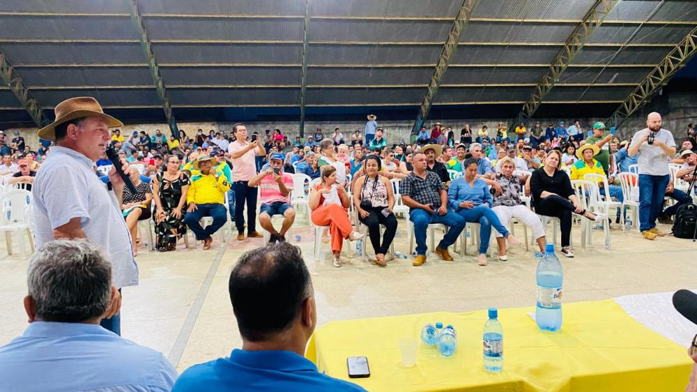 Pedro Fernandes fortalece ações em Buritis ao lado do deputado Lucas Torres