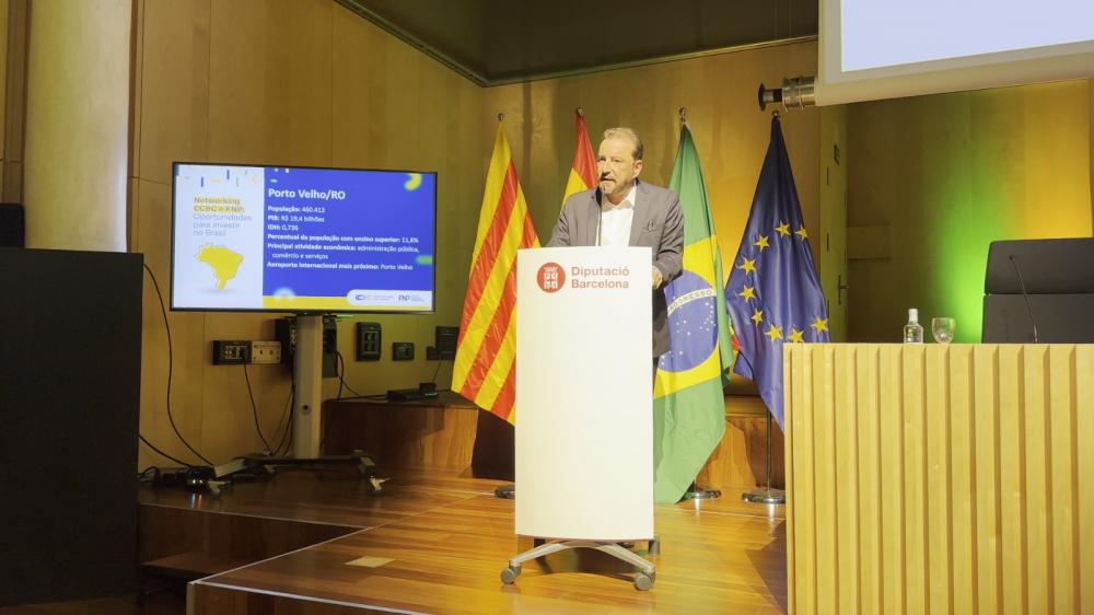 Hildon Chaves apresenta Porto velho em evento internacional na Espanha