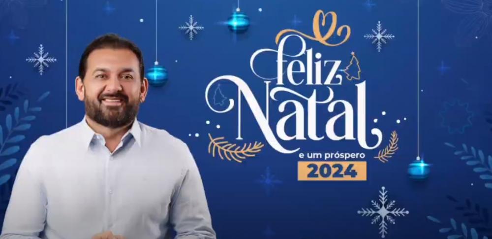 Deputado estadual Laerte Gomes grava mensagem de fim de ano