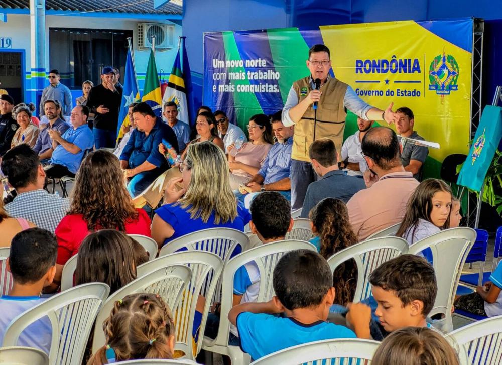 Governador Marcos Rocha confirma piso nacional do magistério, beneficiando mais de 23 mil servidores 