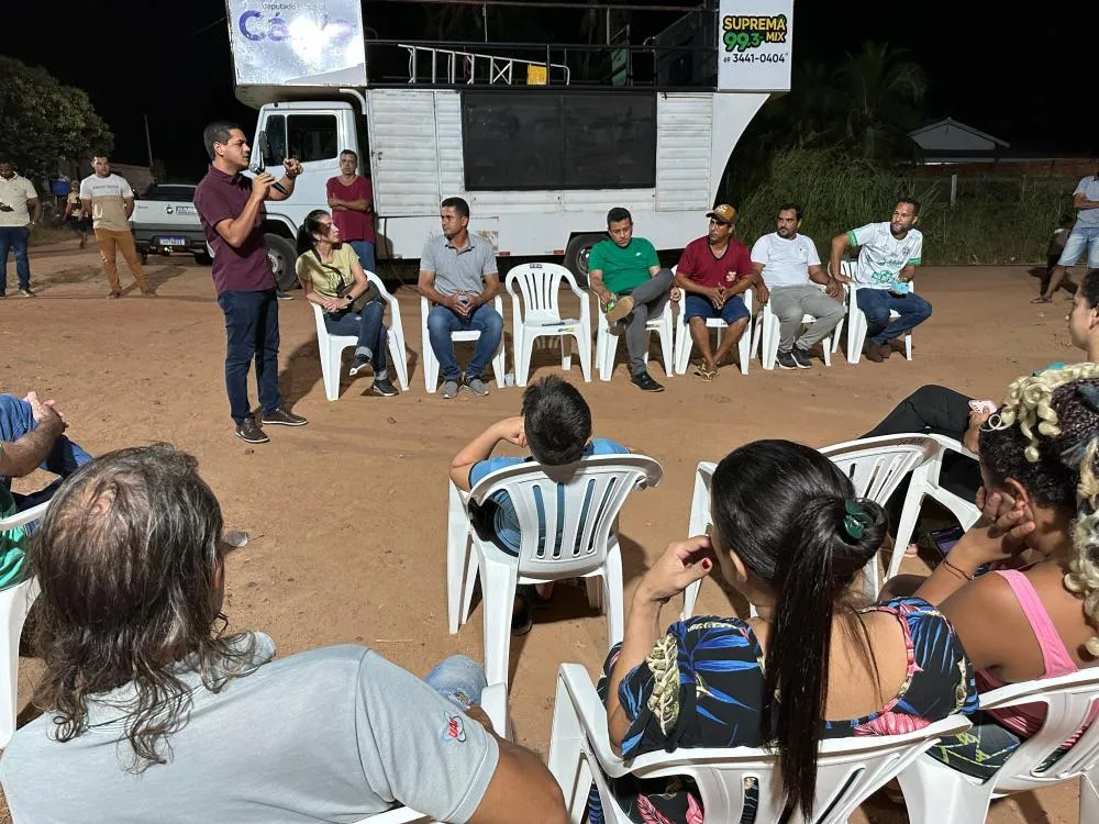 Deputado Cássio Gois anuncia investimento de R$ 250 mil para projeto de distribuição de água no bairro Planalto e
