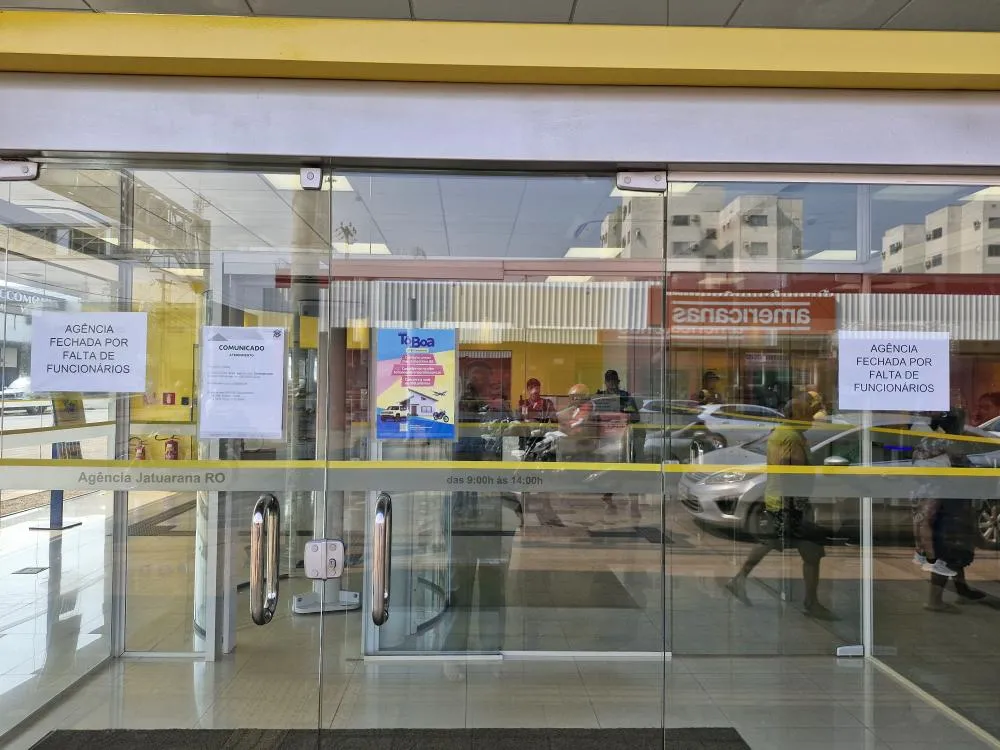 Por falta de funcionários, agência do BB da Jatuarana fecha pela segunda vez em menos de um mês