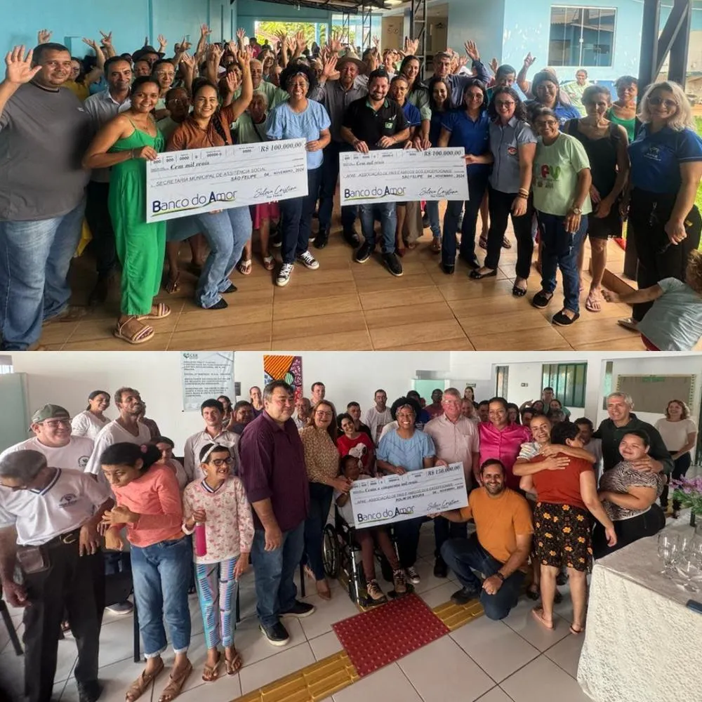 Deputada Sílvia Cristina entrega recursos para as Apaes de Rolim de Moura e São Felipe do Oeste