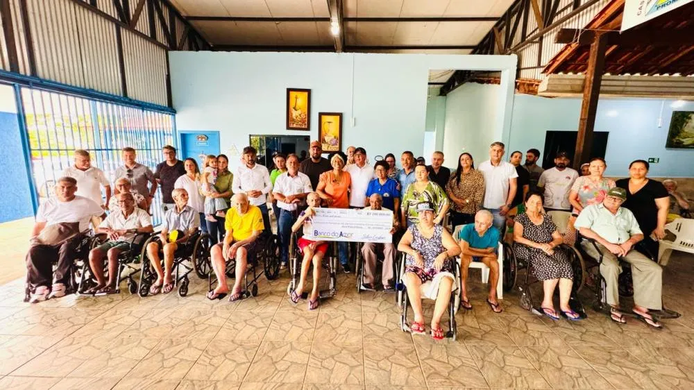 Casa de Acolhimento do Idoso em Ouro Preto D’Oeste contemplada com R$ 100 mil