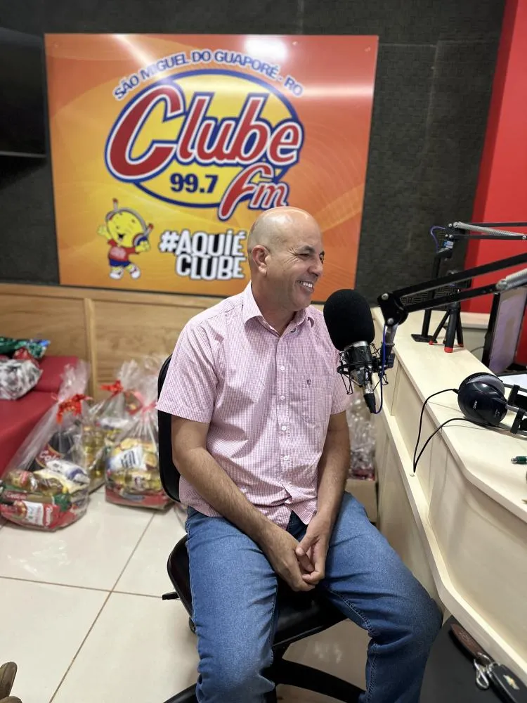 Ismael Crispin faz balanço de 2024 e projeta um 2025 cheio de realizações em entrevista à Rádio Clube FM 99,7