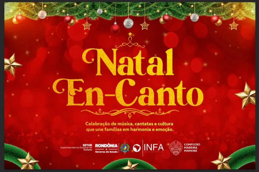 Natal em Canto traz música e emoção ao Complexo Madeira-Mamoré