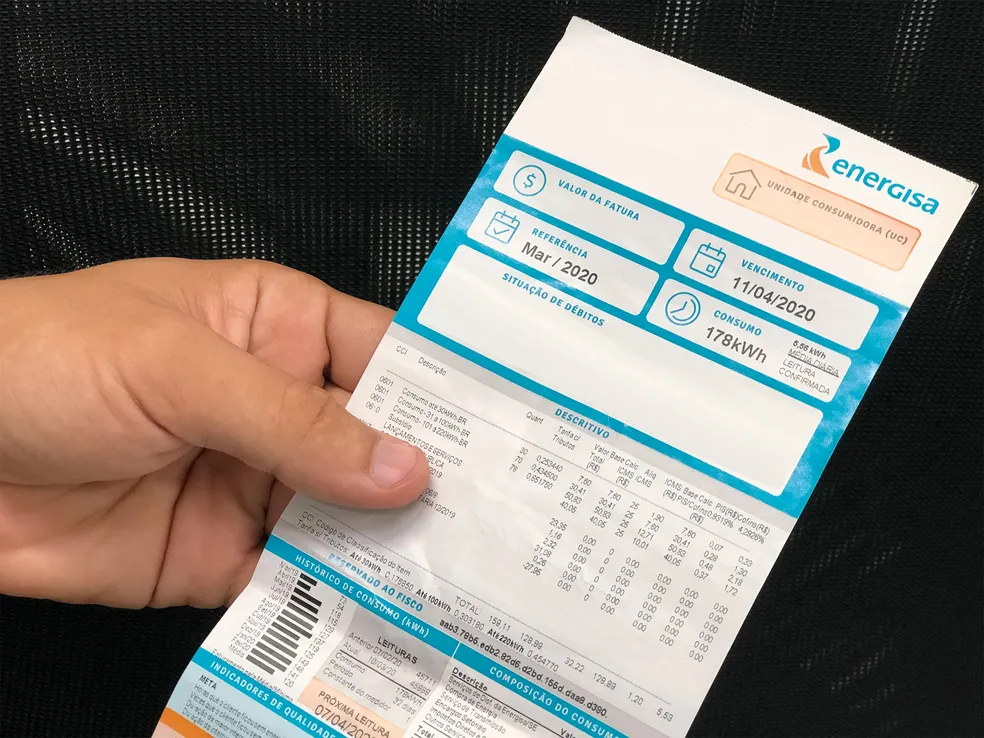 Clientes devem manter cadastro atualizado na Energisa para facilitar recebimento de informações sobre o fornecimento de energia