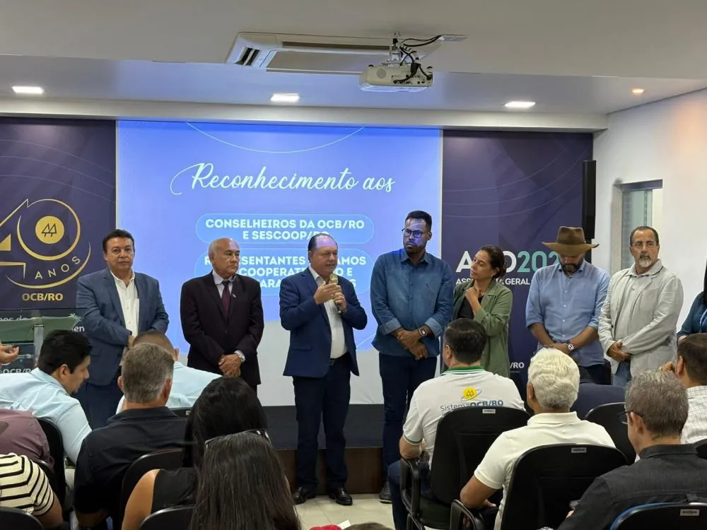 Deputado Pedro Fernandes prestigia posse da nova diretoria da OCB-RO e reforça apoio ao cooperativismo em Rondônia