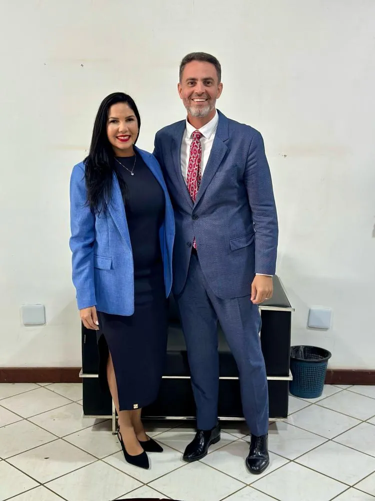 Deputada Federal Cristiane Lopes se reúne com prefeito Léo Moraes para tratar de emendas parlamentares