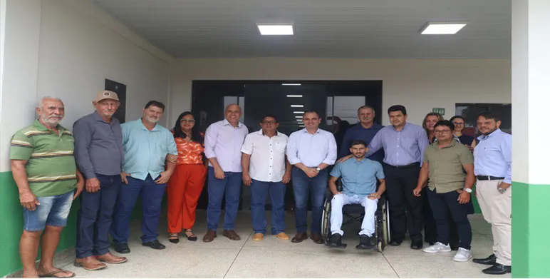Deputado Ismael Crispin participa de agenda produtiva ao lado do vice-governador Sérgio Gonçalves