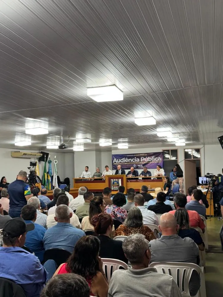 Ismael Crispin conduz audiência em Cerejeiras e representatividades defendem atualização do zoneamento como caminho para o desenvolvimento sustentável de Rondônia