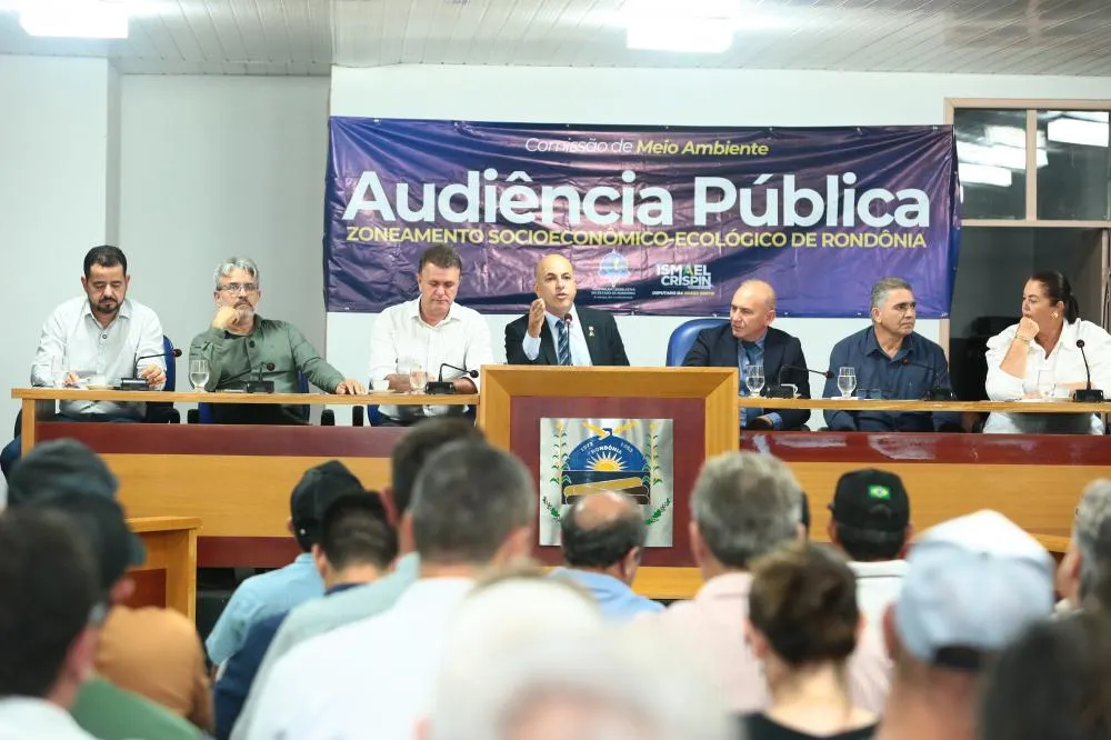 Alta Floresta do Oeste sediará 2ª audiência pública conduzida pelo deputado Ismael Crispin sobre a atualização do Zoneamento de Rondônia 