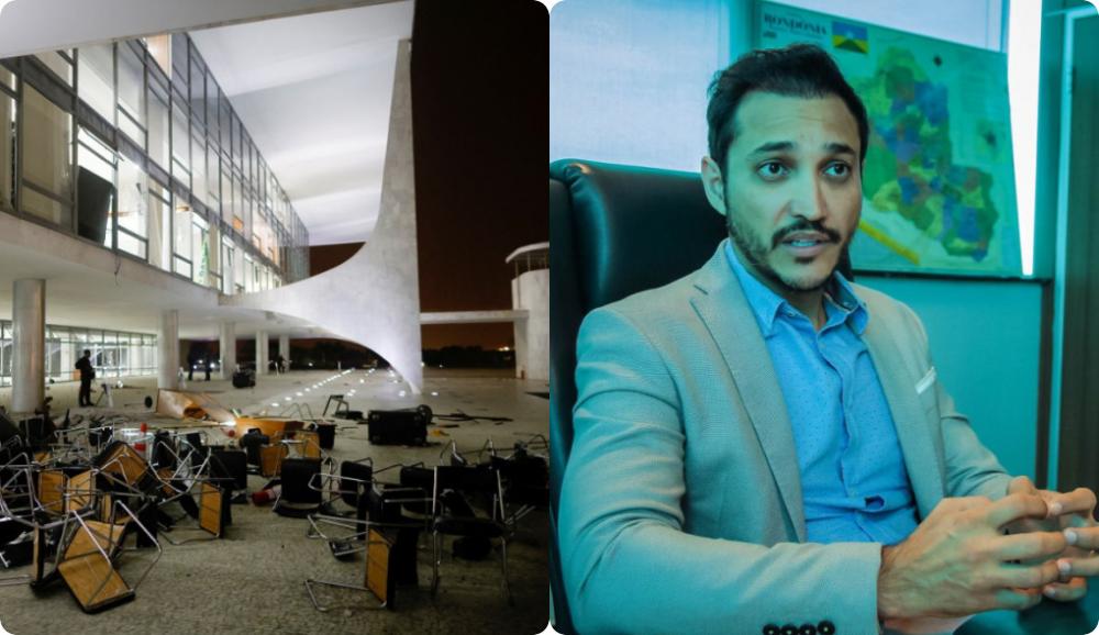 Em meio aos episódios golpistas de Brasília um deputado de Rondônia prega a solidariedade