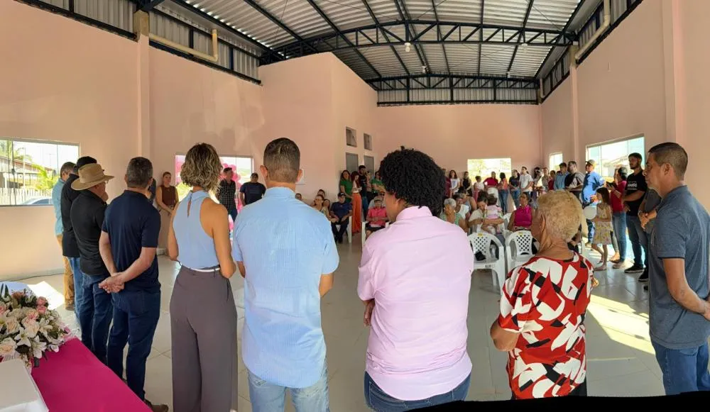 Deputada Sílvia Cristina entrega Salão de Eventos em Rio Crespo