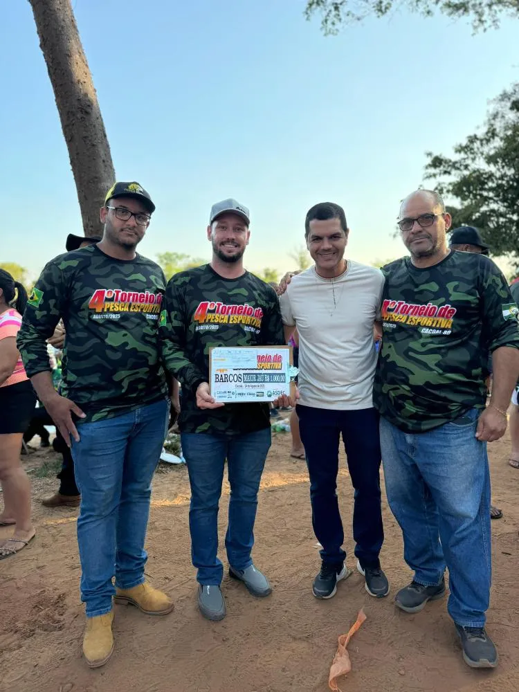 4º Torneio de Pesca Esportiva teve apoio do Deputado Cássio Gois