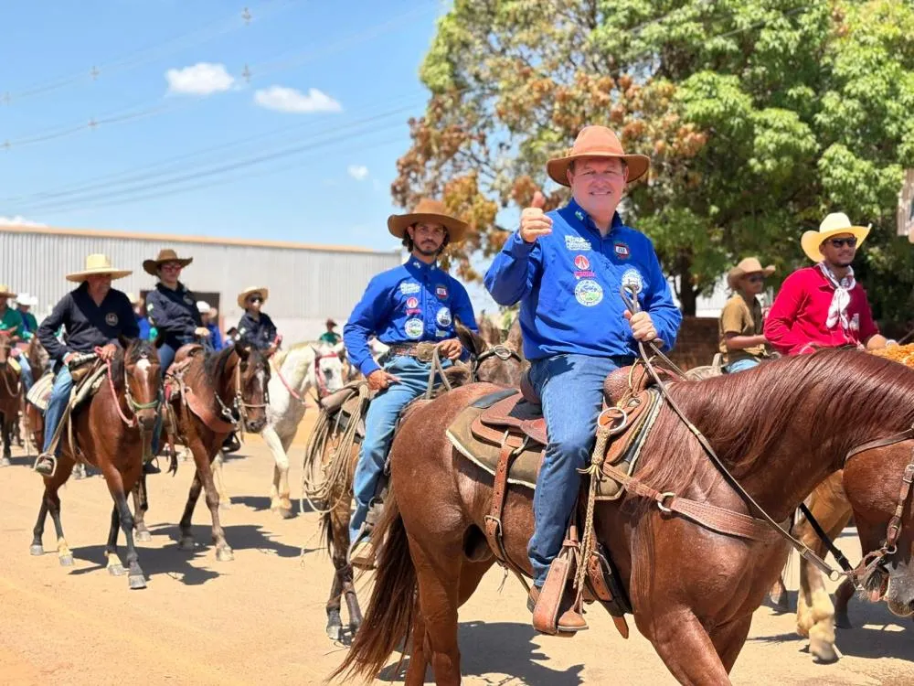 Deputado Pedro Fernandes celebra a 8ª Cavalgada dos Amigos em Cujubim e reforça compromisso com a cultura e a economia local