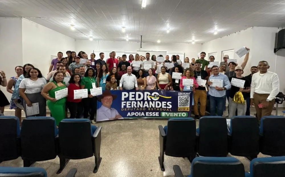 Pedro Fernandes apoia capacitação em Ariquemes com Curso de Marketing Pessoal