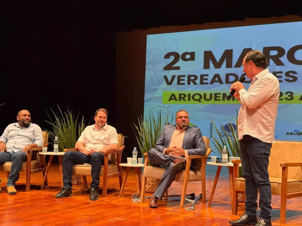 Pedro Fernandes participa da 2ª Marcha dos Vereadores em Ariquemes