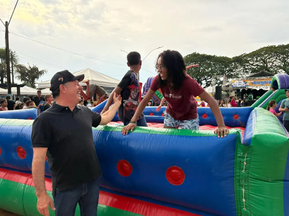 Pedro Fernandes promove o Dia da Alegria em Cujubim com o projeto Circuito Tarde de Lazer