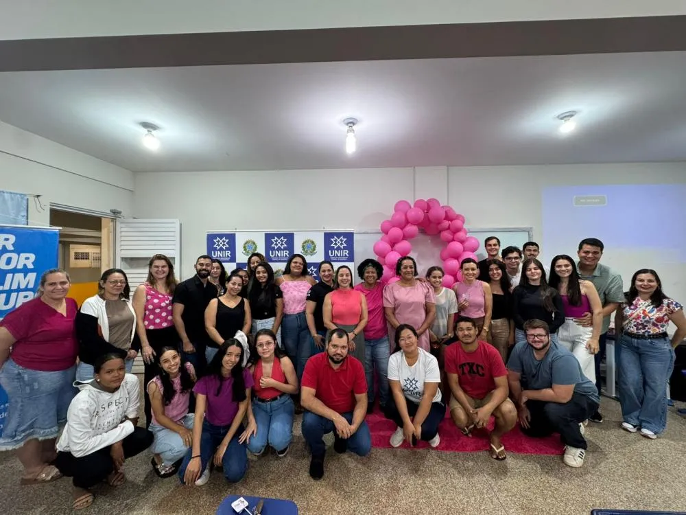 Deputada Sílvia Cristina faz palestra do Outubro Rosa na Unir em Rolim de Moura
