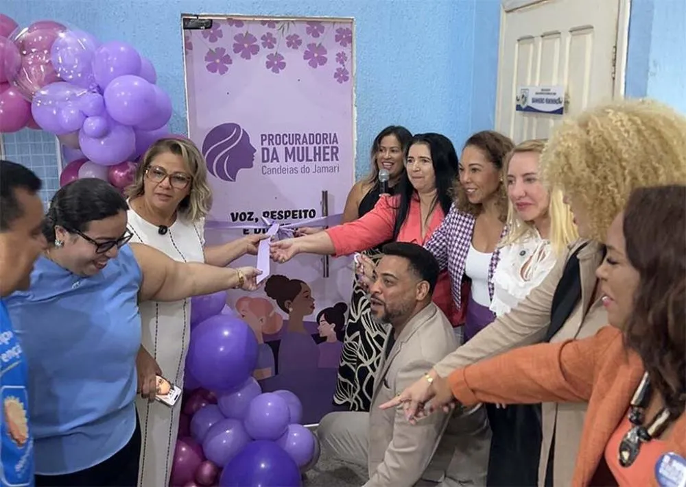 Ieda Chaves acompanha inauguração da Procuradoria da Mulher em Candeias do Jamari