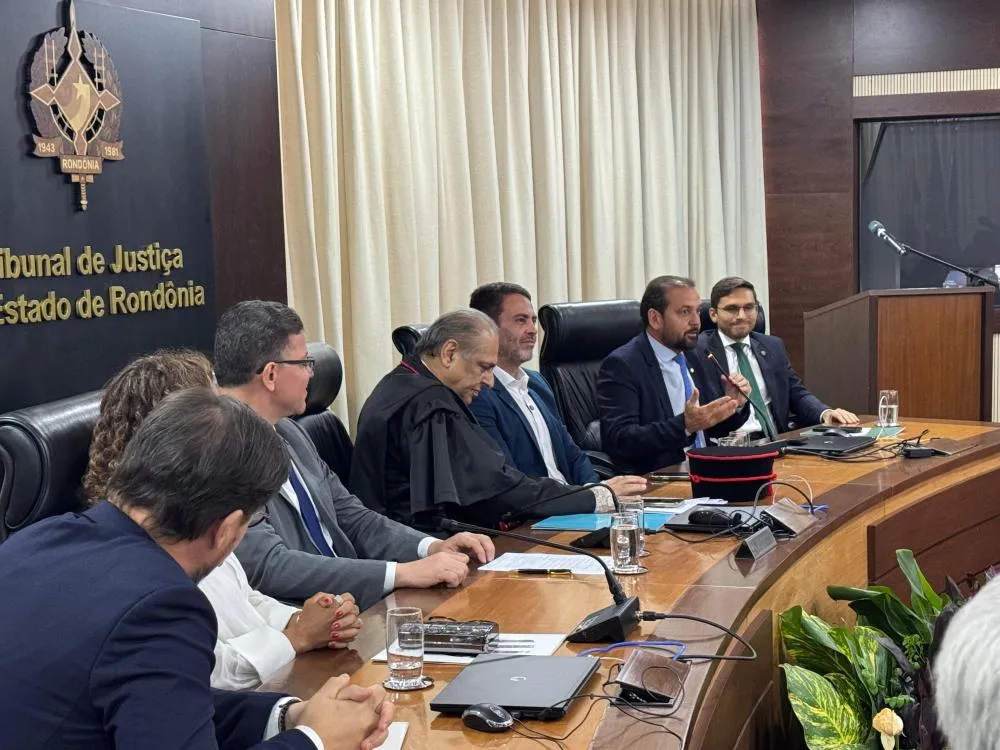 Laerte Gomes participa de solenidades no Tribunal de Justiça de Rondônia e representa o Poder Legislativo estadual