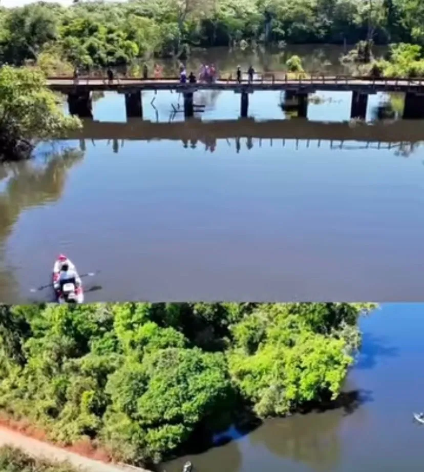 Gestão Municipal viabiliza construção de ponte histórica sobre o Rio São Domingos