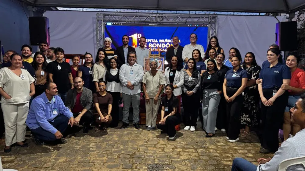 Hospital Municipal de Machadinho D’Oeste recebe selo ONA e entra para referência em gestão hospitalar em Rondônia