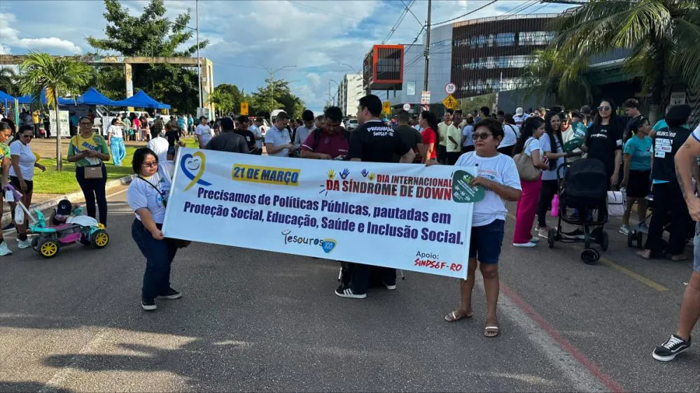 Prefeitura de Porto Velho apoia caminhada e reforça inclusão social