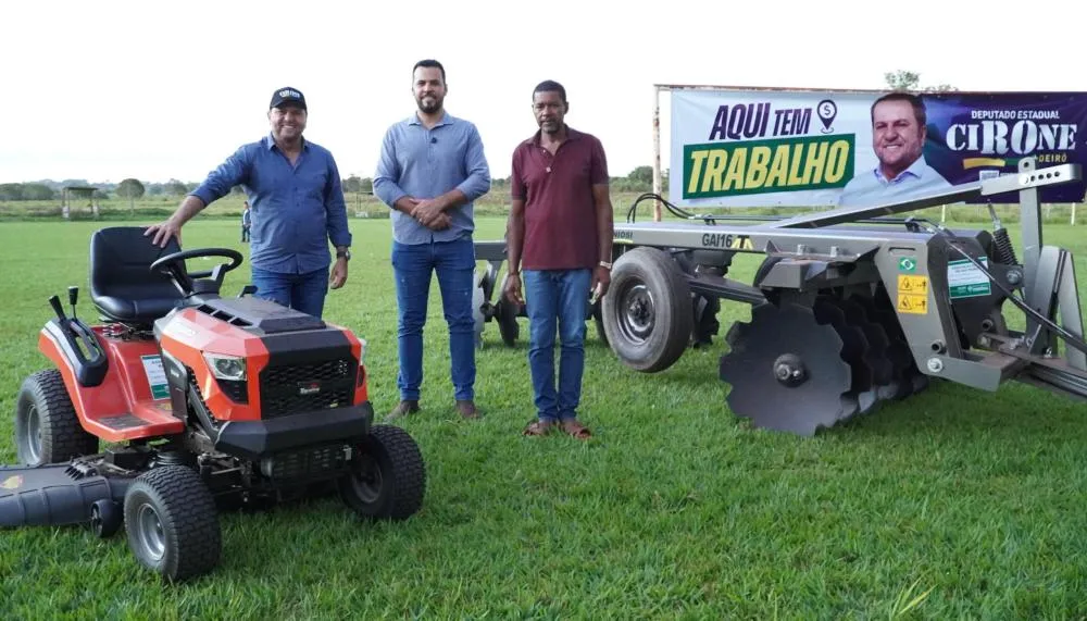 Apoio de Cirone garante melhorias para quem vive na área rural em Cacoal 
