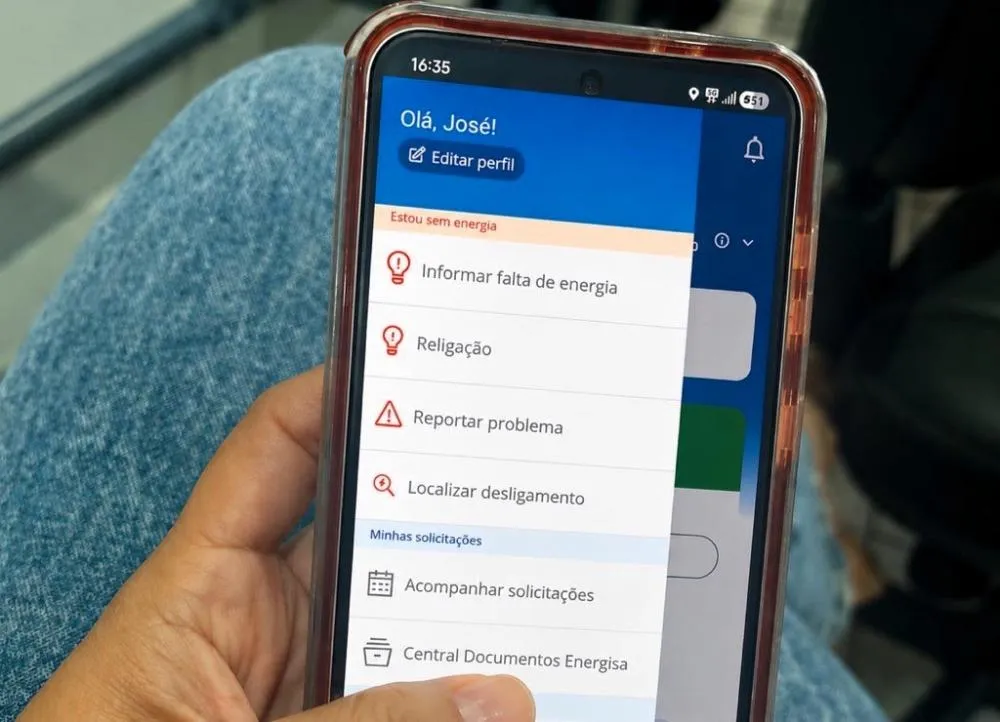 Avisos de desligamento programado chegam pelo aplicativo da Energisa; saiba como receber