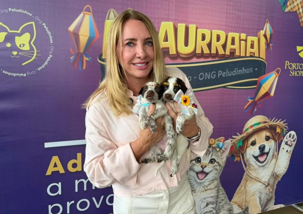 Ieda Chaves prestigia feira de adoção pet em Porto Velho com dezenas de animais acolhidos