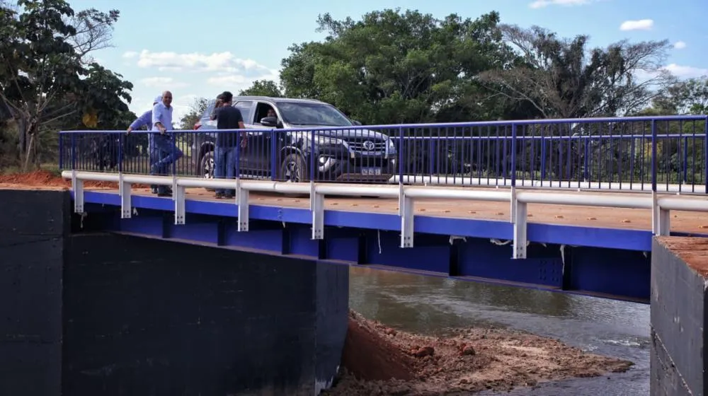 Ponte viabilizada por Ismael Crispin encerra transtornos históricos e garante passagem segura em Santa Luzia d’Oeste