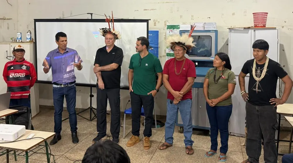 Por iniciativa de Cássio Gois, Terra Indígena Roosevelt recebe primeira capacitação da Escola do Legislativo de Rondônia