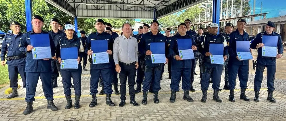 Policiais Militares são homenageados com Voto de Louvor por atuação no combate ao tráfico no Vale do Jamari