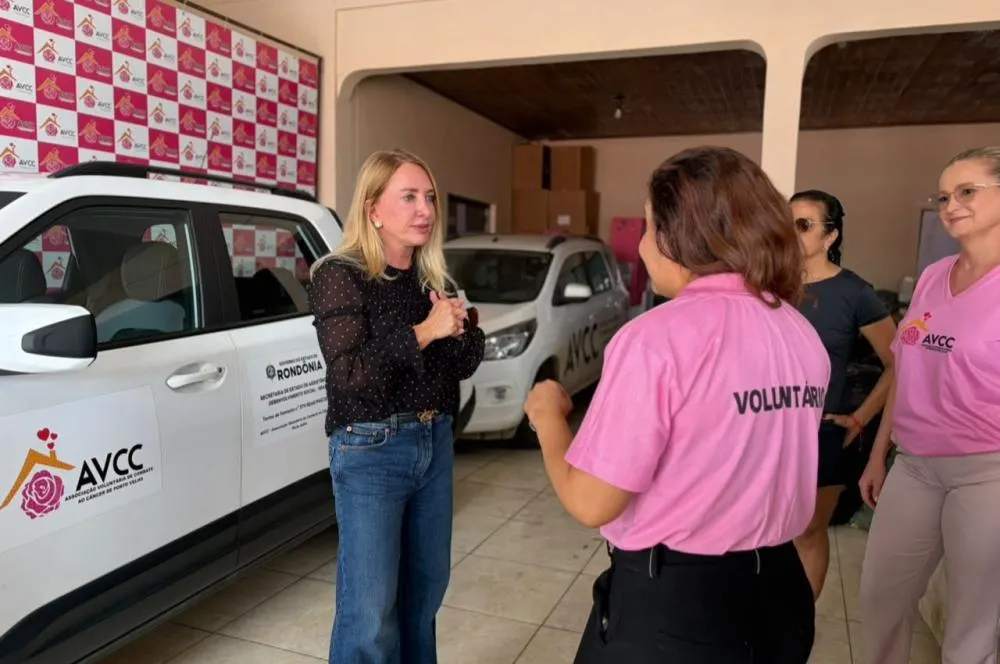 Ieda Chaves destina R$ 145 mil para ampliar atendimento a pacientes com câncer Porto Velho