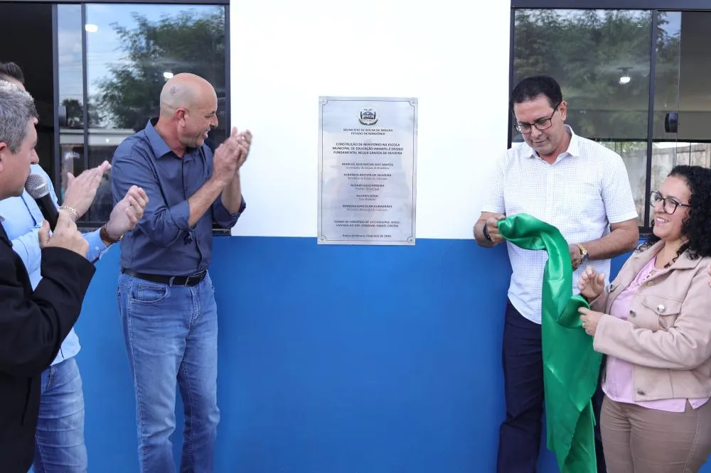 Ação do deputado Ismael Crispin garante novo refeitório para alunos da Escola Neusa Santos de Oliveira, em Rolim de Moura