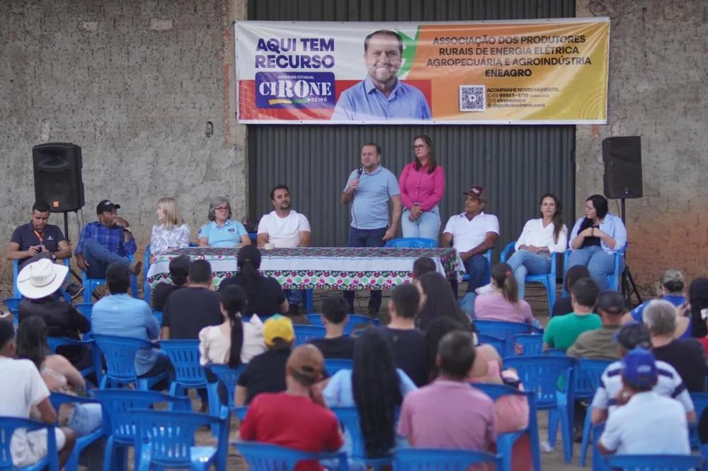 Cirone Deiró diz que seu mandato é feito de entregas