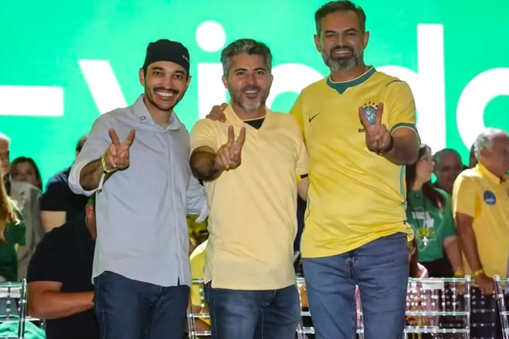 Marcos Rogério, Scheid e Máximo participam do lançamento oficial da candidatura de Flávio Bolsonaro à Presidência: “É hora de devolver o Brasil aos brasileiros”