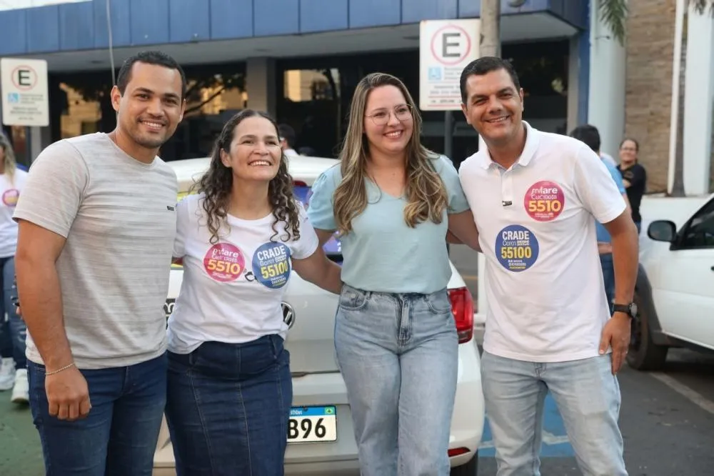 Adesivaço de Candidato Cássio Gois movimenta a Avenida Porto Velho em Cacoal