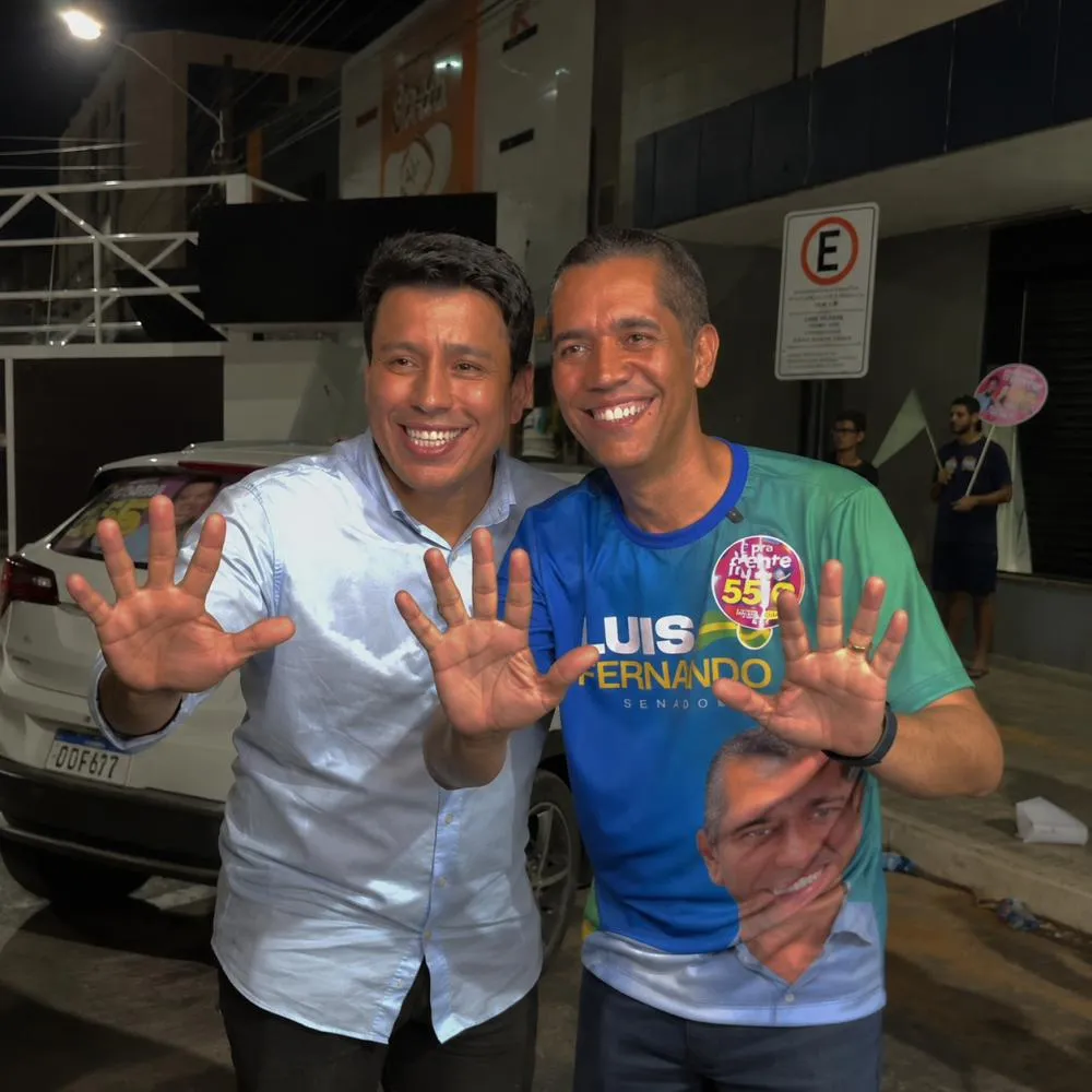 Luis Fernando percorre a Região do Café ao lado de Adailton Fúria em agenda de campanha.