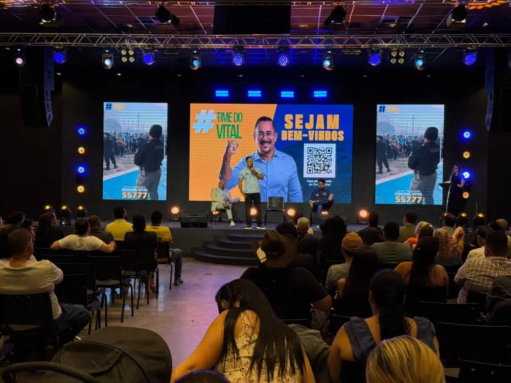 Coronel Vital reúne apoiadores em Ji-Paraná e apresenta propostas voltadas à segurança e assistência social